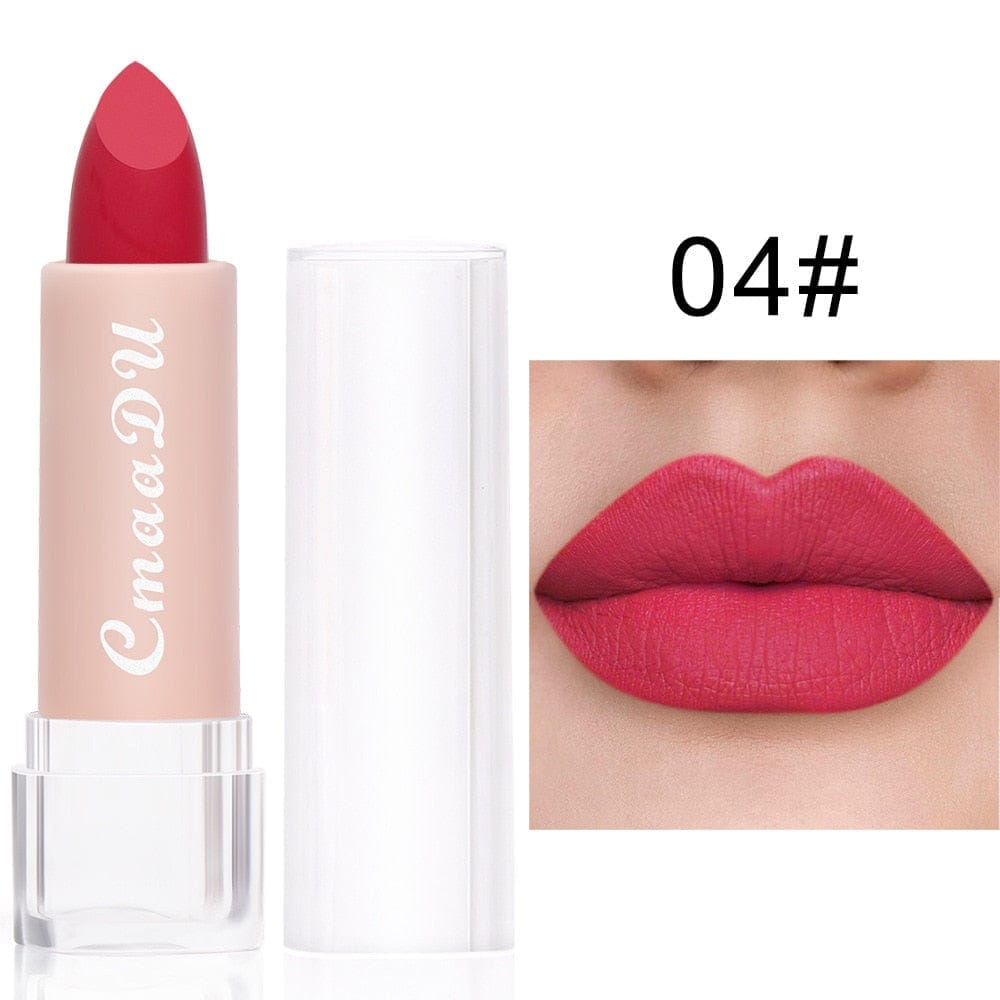 15 Colors Velvet Waterproof Red Nude Lipstick