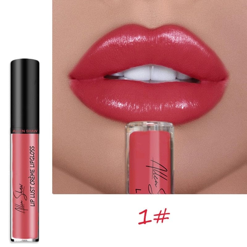 12 Colors Sexy Waterproof Long Lasting Moist Lip Gloss