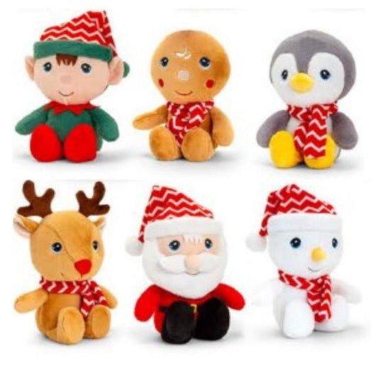 15cm Keeleco Christmas Beanie Pal 6 Asstd (SINGLE)